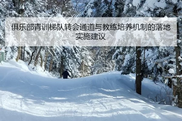 俱乐部青训梯队转会通道与教练培养机制的落地实施建议 | huatihui